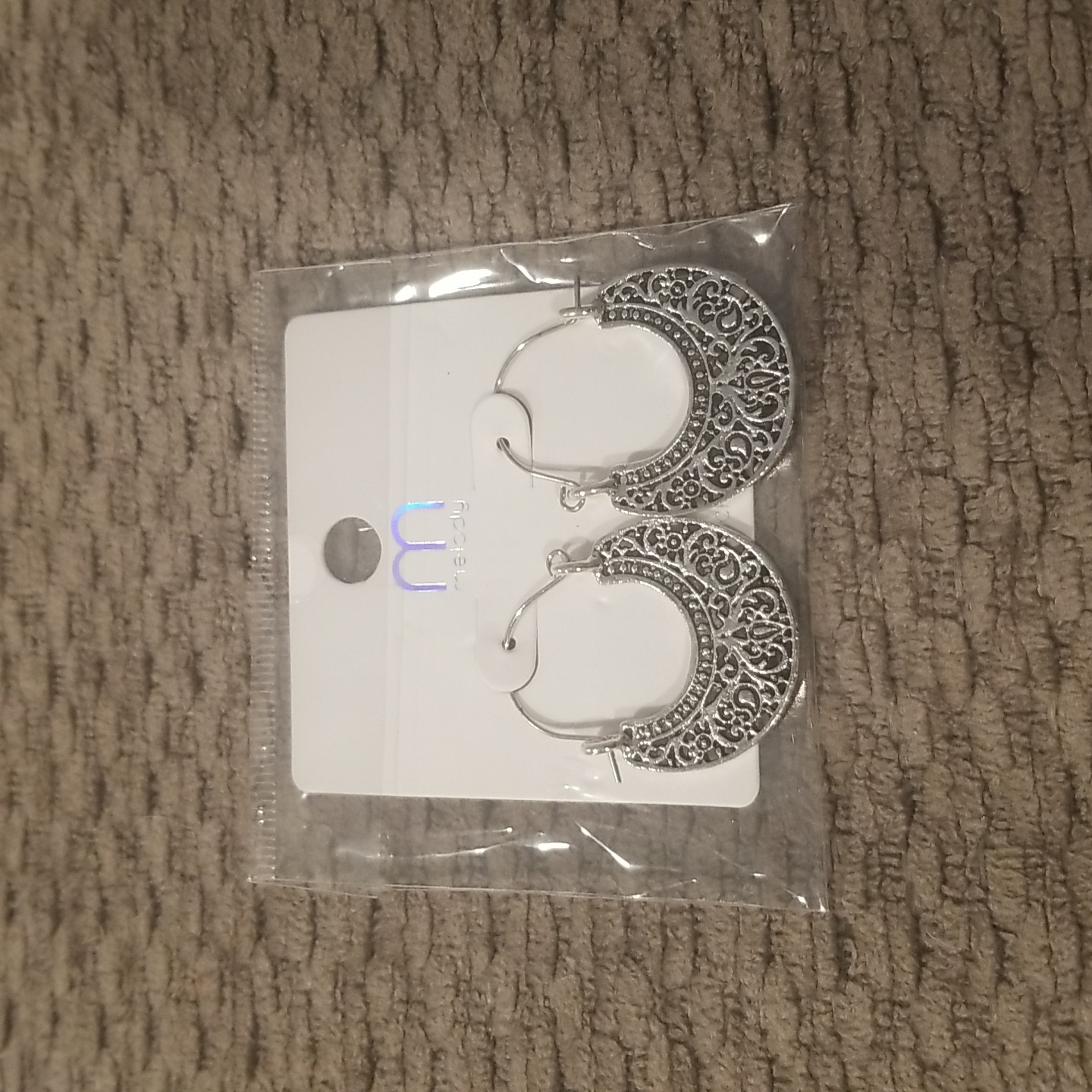 Silver Dangle Earrings 10$